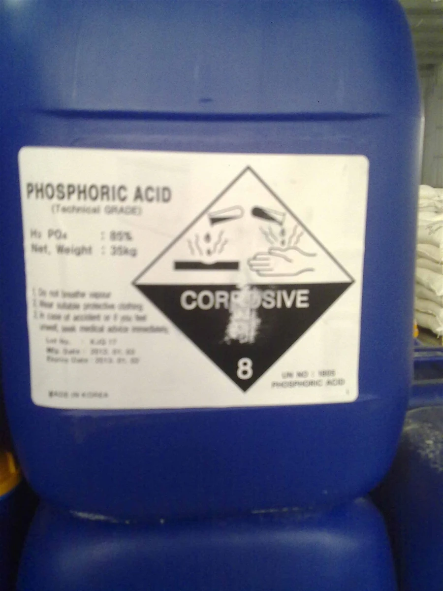 Hình ảnh Phosphoric Acid, Axit Photphoric, H3PO4